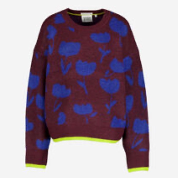 Scotch & Soda Amsterdam Tulip Crew Neck Sweater Size Small - Picture 2 of 6